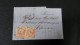 Napoléon III  N° 16 Avec Oblitèration 2481 En Paire  Sur Lettre  TB - 1862 Napoléon III