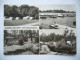 Germany: ZABELSDORF Kr. Gransee - Campingplatz D/38, Bootshafen, Bungalowsiedlung - 1989 Used - Gransee