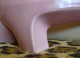 Delcampe - Vintage UE Upsala Ekeby Big Pink BEAR Figurine Designed By Bengt Nilsson Signed - Autres & Non Classés