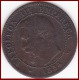 Franc NAPOLEON III 2 CENTIMES 1854 B  Bronze Etat "TB" F107/10 - Autres & Non Classés