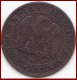 Franc NAPOLEON III 2 CENTIMES 1854 B  Bronze Etat "TB" F107/10 - Autres & Non Classés