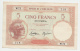 New Caledonia Noumea 5 Francs 1926 AXF  P 36b 36 B - Nouméa (Neukaledonien 1873-1985)