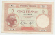 New Caledonia Noumea 5 Francs 1926 AXF  P 36b 36 B - Nouméa (New Caledonia 1873-1985)