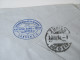 Ganzsache / Umschlag 1904 Mit Zusatzfrankatur Nach Zürich. National Bank Of India Limited London 17, Bishopscate - Storia Postale