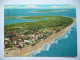 Germany: Nordseeheilbad Wangerooge Im Hintergrund Insel Spiekeroog - Luftaufnahme - 1974 Used - Wangerooge