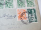 Jugoslawien 1958 Registered Letter To Stuttgart. Schöne Frankatur. R Beograd 4 No 7694 - Storia Postale