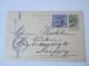 Belgien Ganzsache 1896 Mit Zusatzfrankatur Nach Leipzig. - Briefkaarten 1871-1909