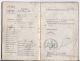 Livret D'ouvrier 1880 à ST Marcellin 38 - Historical Documents