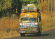 Sénégal : CAMION / TRUCK / LKW - Traversée Du Sénégal En Car Brousse / Crossing Senegal In A ´Bush´ Bus(3x Stamp/timbre) - Vrachtwagens En LGV