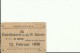 WIEN, AUSTRIA  -- 2 X  EINTRITSKARTE  BURGTHEATER  --  1938 - Toegangskaarten