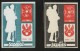 POLAND SOLIDARITY SOLIDARNOSC POLISH LEGIONS 4 DESIGNS GREEN/BLACK MS WW1 MARSHALL JOZEF PILSUDSKI WORLD WAR I Bayonets - WW1