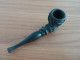 Pipe (shilom) En Bois Sculptée (tigre, Fleurs), Origine Inde TBE - Other & Unclassified