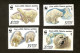 E8-10. Russia USSR 1987 Mi 5694 - 5697  FAUNA Animals White Bears Bear WWF - Ongebruikt