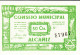 BILLETE LOCAL GUERRA CIVIL 50 CTS CONSEJO MUNICIPAL DE ALCAÑIZ - Autres & Non Classés