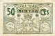 BILLETE LOCAL GUERRA CIVIL 50 CTS CONSEJO MUNICIPAL LINARES - Autres & Non Classés