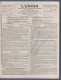 ASSURANCES L'UNION LAVAL - CONTRAT + PLAN PORT BRILLET ROUTE D'OLIVET 53 MAYENNE - 1929 - - Manuscrits