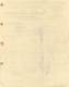 FACTURE LETTRE : BORDEAUX . GASTON BEAUMIER . DEPOT DE TISSUS . 1892 . - 1800 – 1899