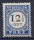 140014323   HOLANDA  TAXE  Nº  8  */MH  TIPO  III - Postage Due