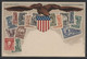 U.S.A. "Briefmarkenkarte* Munchen, Ottmar Zieher Nº 222744. Nueva - Sellos (representaciones)
