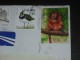 LETTRE IRLANDE IRELAND EIRE AVEC YT 1021 1022 1023 1057 1025 1108 - FAUNE OISEAU BIRD SINGE MONKEY - - Covers & Documents