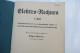 Eugen Gabler "Elektro-Rechnen" 1. Teil, Aufgabensammlung Für Das Elektrotechnische Rechnen, Von 1940 - Technical