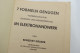 Benedikt Gruber "7 Formeln Genügen Im Elektrohandwerk", Von 1938 - Técnico