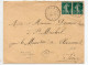 1911 - ENVELOPPE De TREMINIS (ISERE) Avec BOITE MOBILE (NON IDENTIFIEE) - 1921-1960: Période Moderne