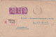 1941 - PAIX SURCHARGES - ENVELOPPE RECOMMANDÉE De PLOMBIÈRES LES BAINS (VOSGES) - 1932-39 Paix