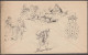 GB 1861. Caricature De Mulready, Menzies. Opium (drogue), éléphant, Doigts Fourchus, Canards, Pigeon - Droga