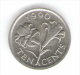 BERMUDA 10 CENTS 1990 - Bermuda