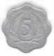 STATI DEI CARAIBI ORIENTALI 5 CENTS 1989 - East Caribbean States