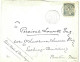 LBL26B - MONACO ALBERT Ier 25c VERT CLAIR SUR LETTRE POUR BOSTON 1/12/1900 - Covers & Documents