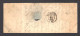 FRANCE 1851 N° 4 H (bleu Noir) Obl. S/  Lettre De Strasbourg - 1849-1850 Ceres