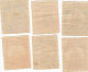 CRETE - Poste Des Insurgés- Année 1905 - Serie Complete  De 6 Timbres  N° 9 A 14 (ref Yvert) -voir Descriptif - Crète