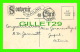 GANANOQUE, ONTARIO - 1000 ISLANDS - SOUVENIR MAILING CARD - TRAVEL IN 1908 - - Gananoque