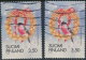 Finlande  2000. ~ YT 1509 à 1510 Par 2 - Série Noël - Used Stamps