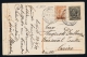 Italy, Levant Card From Constantinopel To Cairo, Egypt, Sa 37 + 42 In Combination, 1922 Innice Cancels - Emissioni Generali