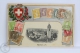 1908 Old & Rare Embossed Postcard Switzerland/ Helvetia - Affoltern A. A. - Posted With Beste & Meilleurs Postma - Affoltern