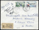 REUNION - N° 377 + PA 61 / LR AVION DE ST. DENIS LE 22/1/1969, POUR LA FRANCE - TB - Covers & Documents