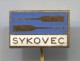 Rowing, Kayak, Canoe - SYKOVEC, Czech Republic, Old Pin, Enamel Badge - Rowing