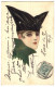 Italie, 1917 Carte Postale,  Mode, Chapeau, Censure - PP0043 - Moda