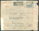 PALESTINE TO USA JERUSALEM Cancel On Registered Double Censored Cover 1941 VF - Palestina