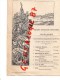 75 - PARIS - RARE PROGRAMME DU CONCERT DONNE AU BANQUET 19 AVRIL 1903- EXPOSITION HORTICULTURE-1ER REGIMENT DE LIGNE- - Menú