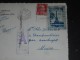 VIGNETTE ET CACHET PARIS LA TOUR EIFFEL NOVEMBRE 1946 SUR MARIANNE GANDON - FLAMME GARE MONTPARNASSE - CPSM LA MADELEINE - Lettres & Documents