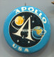 Space, Cosmos, Space Program - Pin, Old Badge, USA, Apollo - Raumfahrt