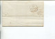 (PF 590) Small Size England Cover Posted In 1838 (no Stamp) To Portsmouth - ...-1840 Prephilately