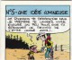 MORRIS. Lucky Luke. Mini-Poster N° 5. PUB TONIMALT. Lait Mont Blanc. 1984. Extrait De MA DALTON. - Objets Publicitaires