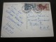 Cotonou Dahomey  Excolonie Française Lettre &gt;cachet à Date 27/5/1958 Aff Composé Sur CPA West Africa Beads Market&gt; - Storia Postale