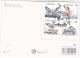 2003 LITHUIANA COVER (card) Stamps OSPREY DUCK GOODWIT SHELDUCK  BIRDS Bird - Eagles & Birds Of Prey