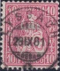 Heimat BE LYSSACH 1881-09-28 Voll-Stempel Auf 10Rp Karmin Sitzende Helvetia - Gebraucht